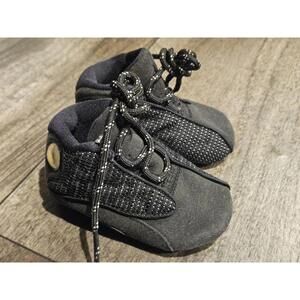 Nike Jordan 13 Retro 552664-011 Toddler Black Shoesa 2c